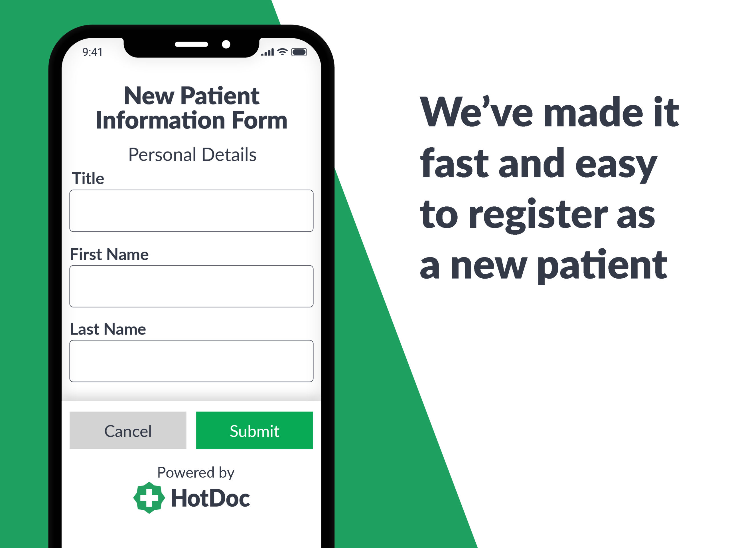 New Patient Registration Resources - HotDoc